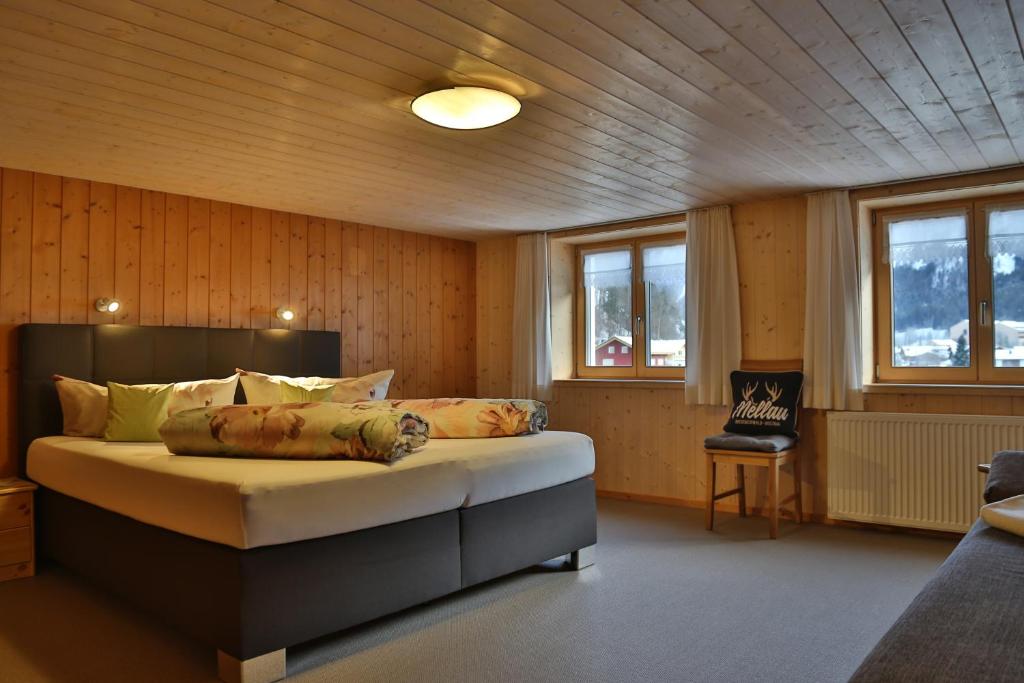 Postel nebo postele na pokoji v ubytování Apartments Hänsler