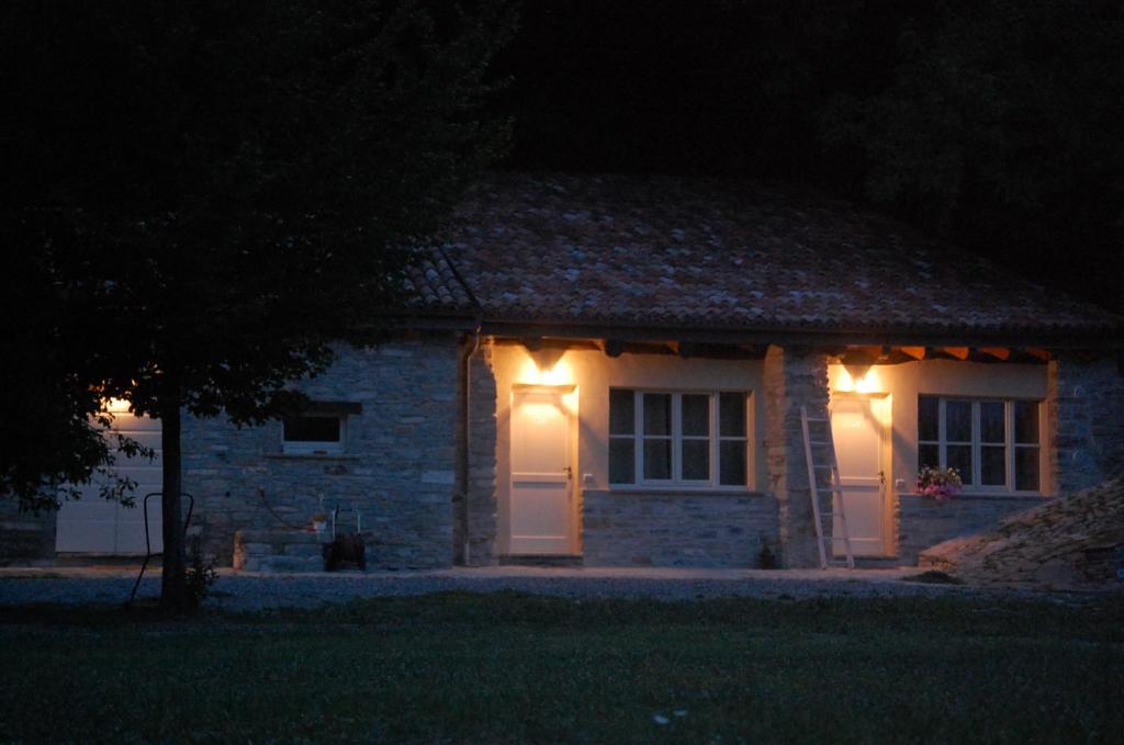 The building in which a panziókat is located