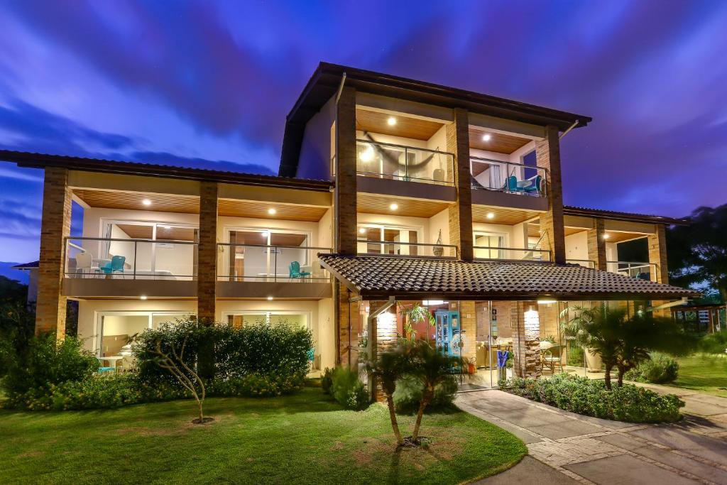 una imagen de una casa en Pousada Ilha Faceira, en Florianópolis