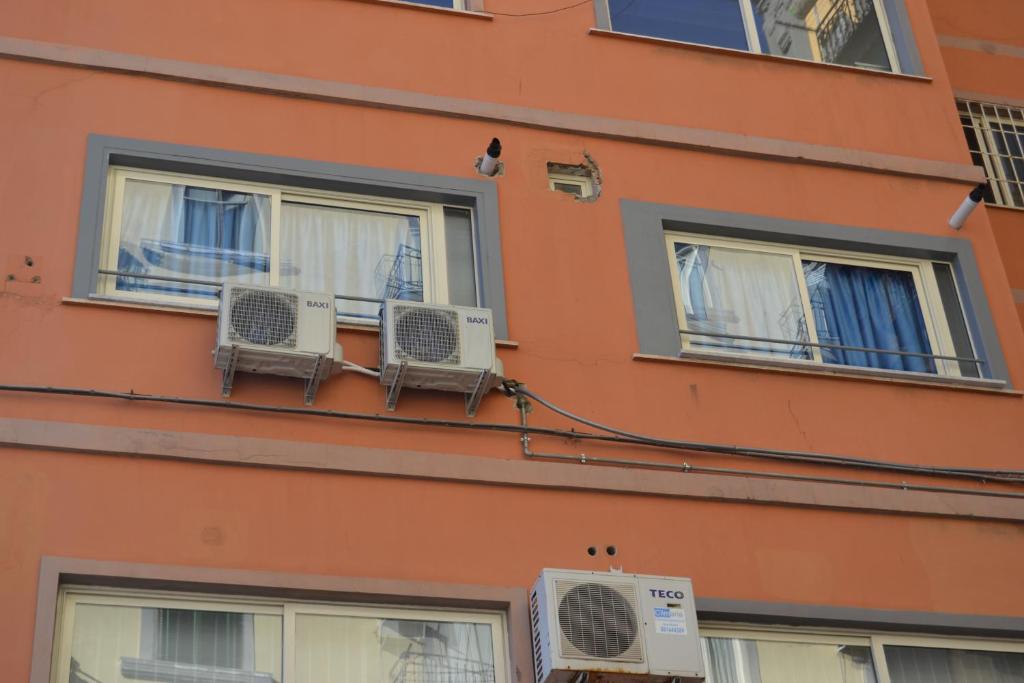 Budynek, w którym mieści się apartament