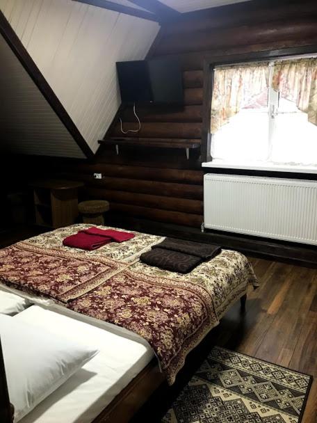 Postel nebo postele na pokoji v ubytování Fayniy Motel