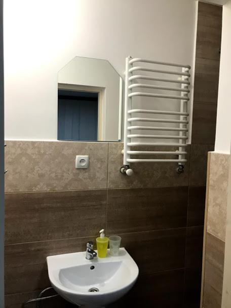 Koupelna v ubytování Fayniy Motel