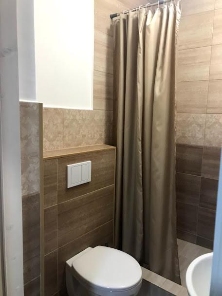 Koupelna v ubytování Fayniy Motel