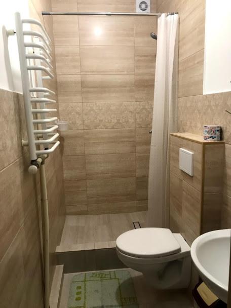 Koupelna v ubytování Fayniy Motel