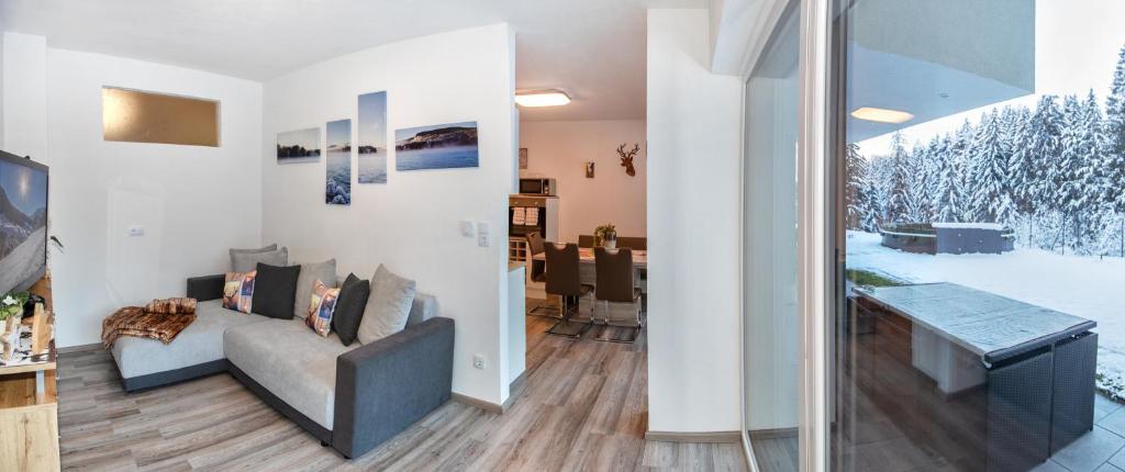 Posezení v ubytování Ferienwohnung Colleen