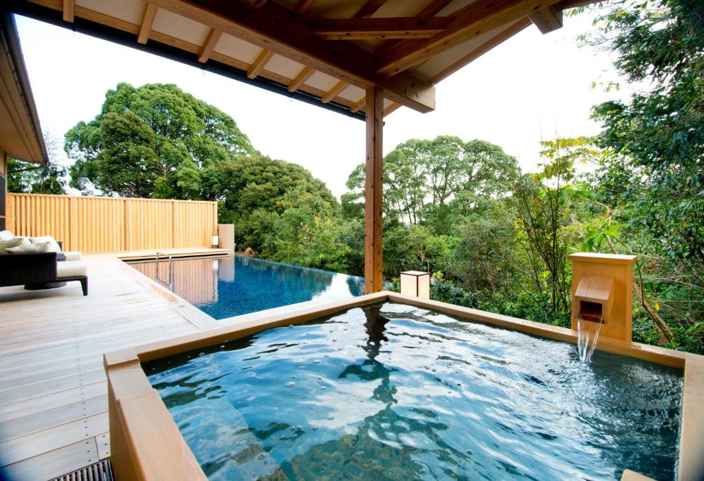 Bazén v ubytování ABBA Resorts Izu - Zagyosoh nebo v jeho okolí