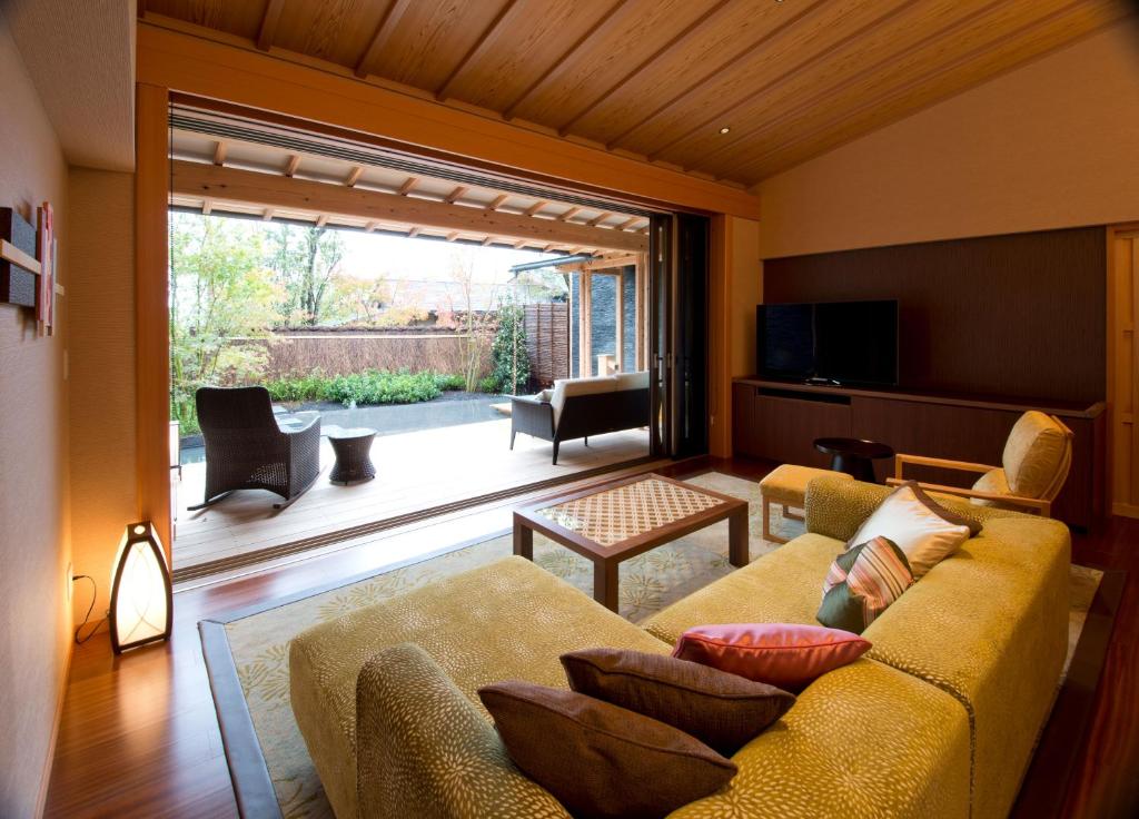Posezení v ubytování ABBA Resorts Izu - Zagyosoh