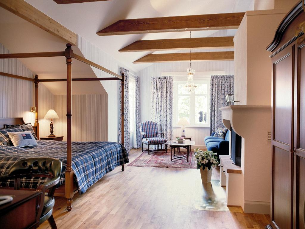 Posezení v ubytování Hestraviken Hotell & Spa