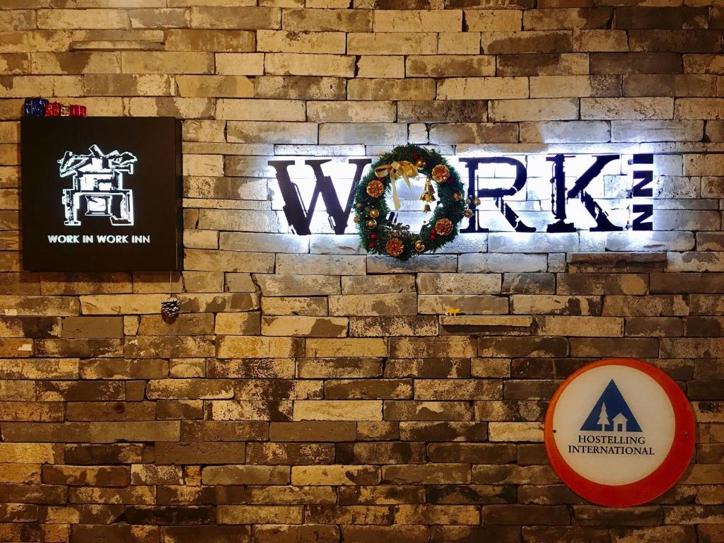 Certifikát, hodnocení, plakát nebo jiný dokument vystavený v ubytování WORK INN TPE