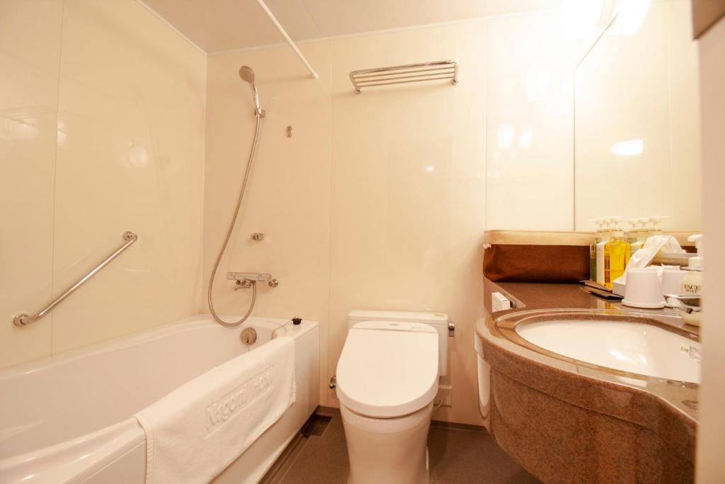 Koupelna v ubytování Nagomi Hotel Nippori