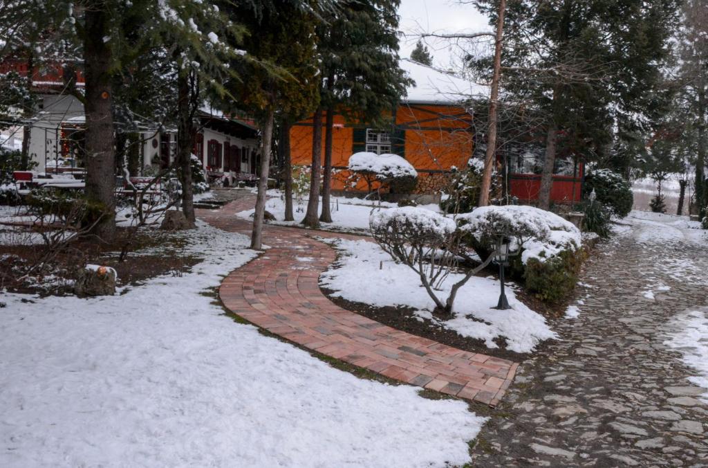 Garten Vendégház v zimě