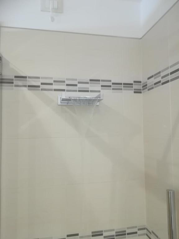 Koupelna v ubytování Hotel Albrici
