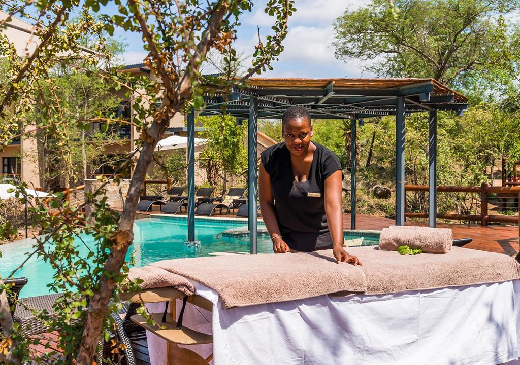 Hosté ubytování aha Makalali Private Game Lodge