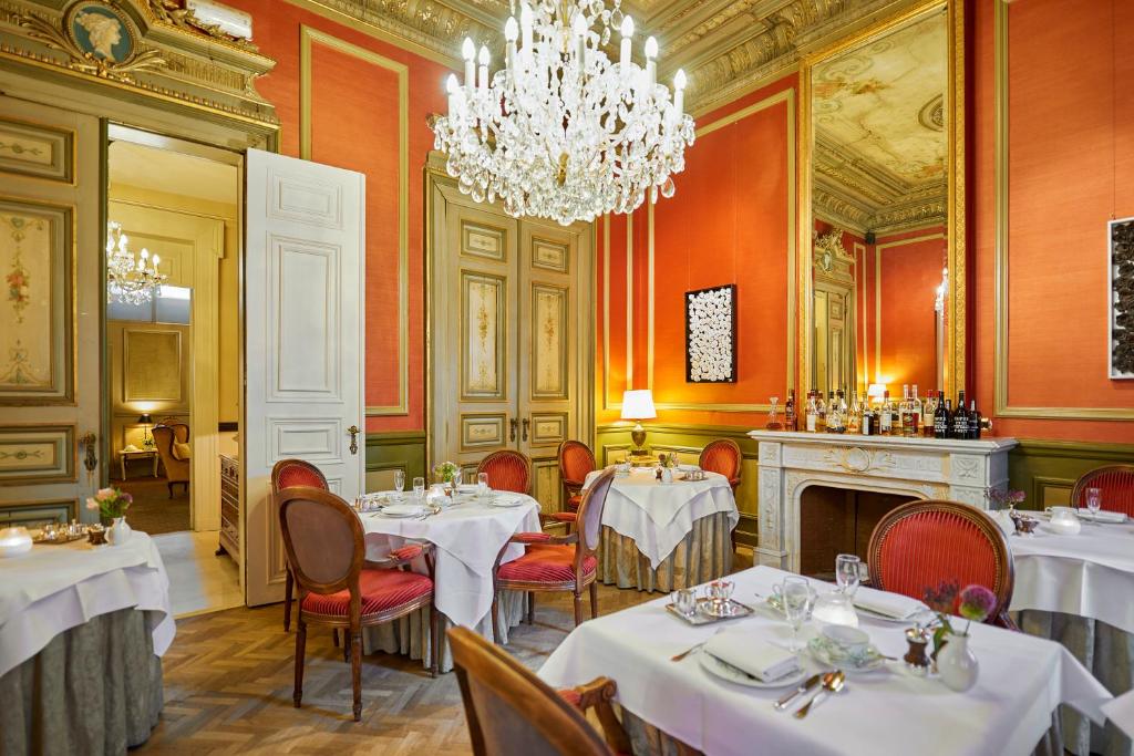 Posezení v ubytování Relais & Châteaux Hotel Heritage