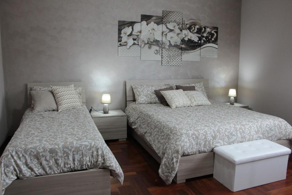 Posteľ alebo postele v izbe v ubytovaní Agrigento Dream Apartment