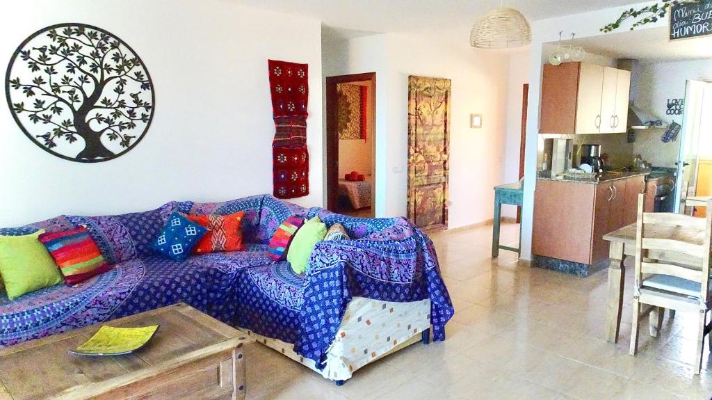 Zona de estar de Fuertelena Corralejo Mandala Apartment