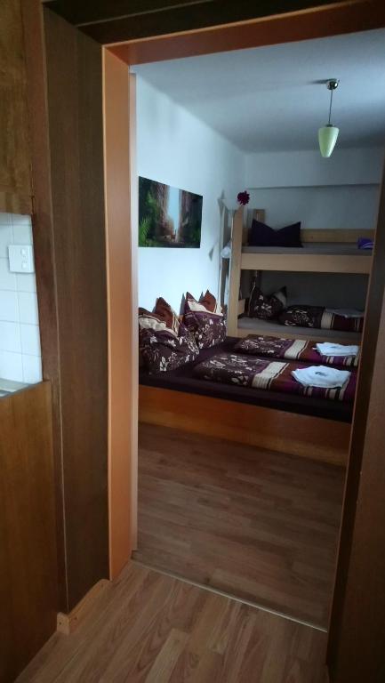 Postel nebo postele na pokoji v ubytování Haus Wastl
