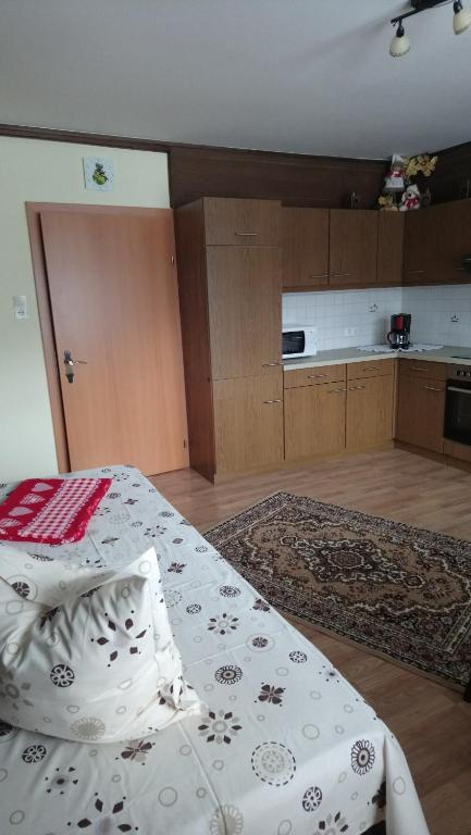 Kuchyň nebo kuchyňský kout v ubytování Haus Wastl