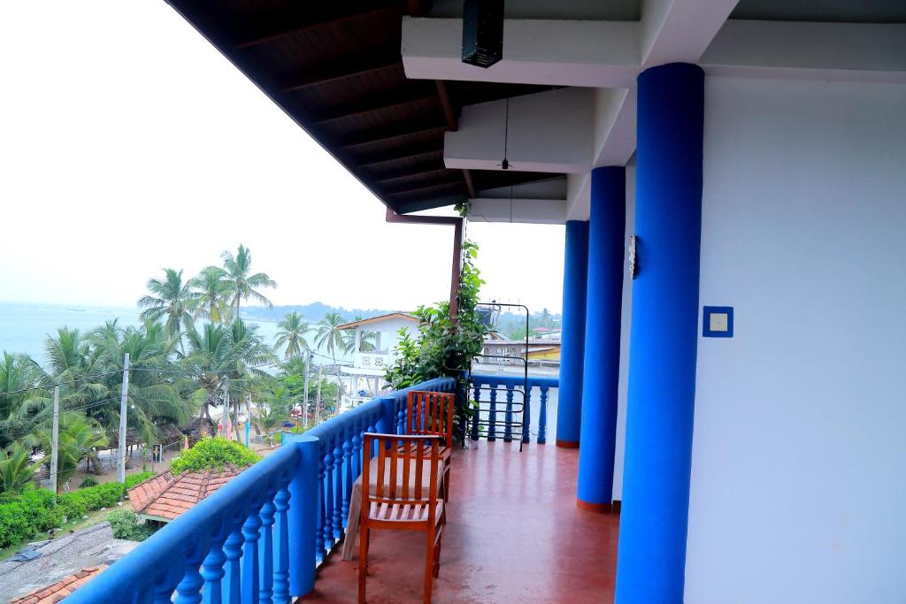 Balkón nebo terasa v ubytování Golden Surfer Beach Hotel