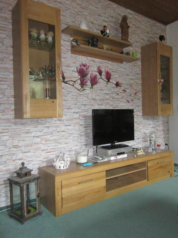 TV a/nebo společenská místnost v ubytování Dani´s Feriendomizil