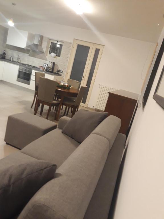 Kuchyň nebo kuchyňský kout v ubytování Cuoreverde Matera