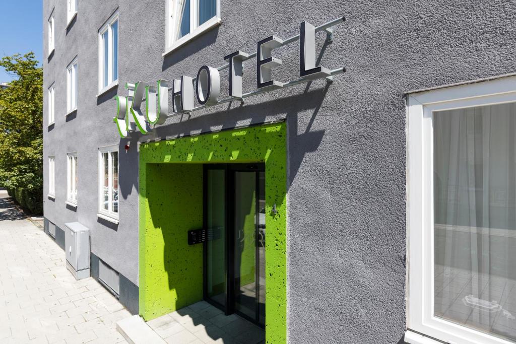 Das Gebäude in dem sich das Hotel befindet