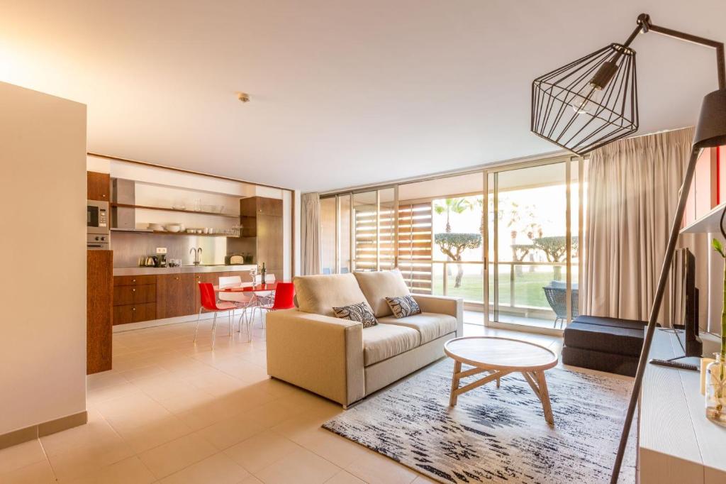 Kuchyň nebo kuchyňský kout v ubytování Apartments Maria - Salgados 10A0D
