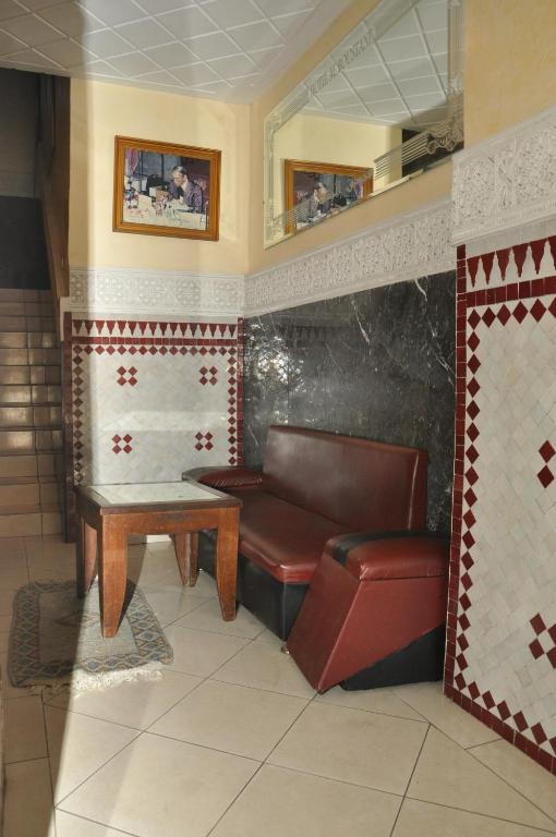 Posezení v ubytování Hotel Boustane