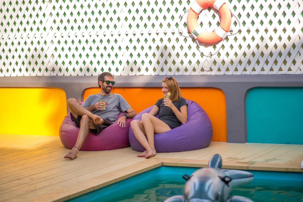 Hosté ubytování Ostello Bello Bagan Pool
