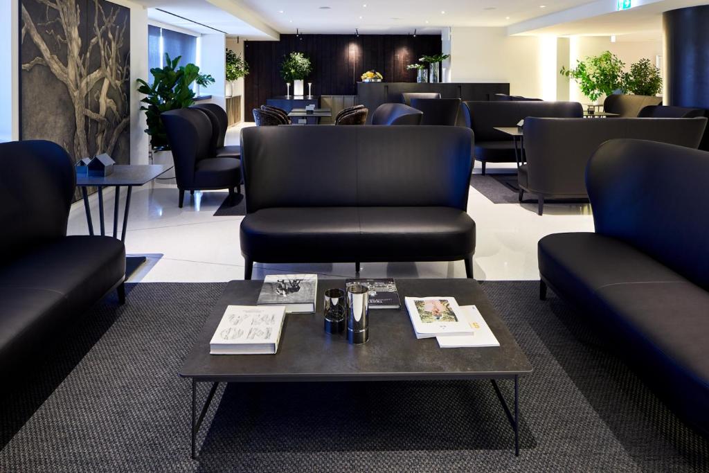 Posezení v ubytování Delparco Hotel