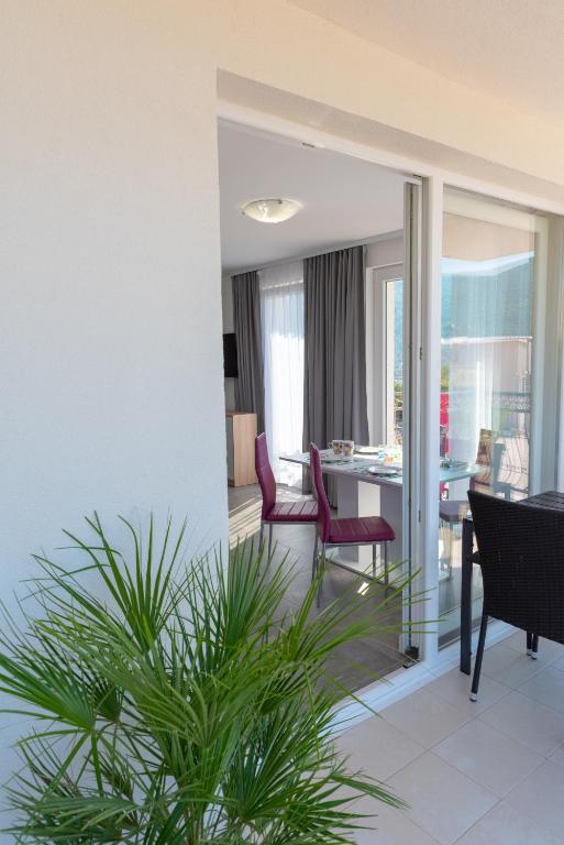 Posezení v ubytování Apartmani Dalmacjia