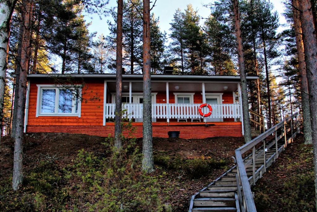 Fotografie z fotogalerie ubytování Kultajärvi Holiday Home v destinaci Rastinniemi