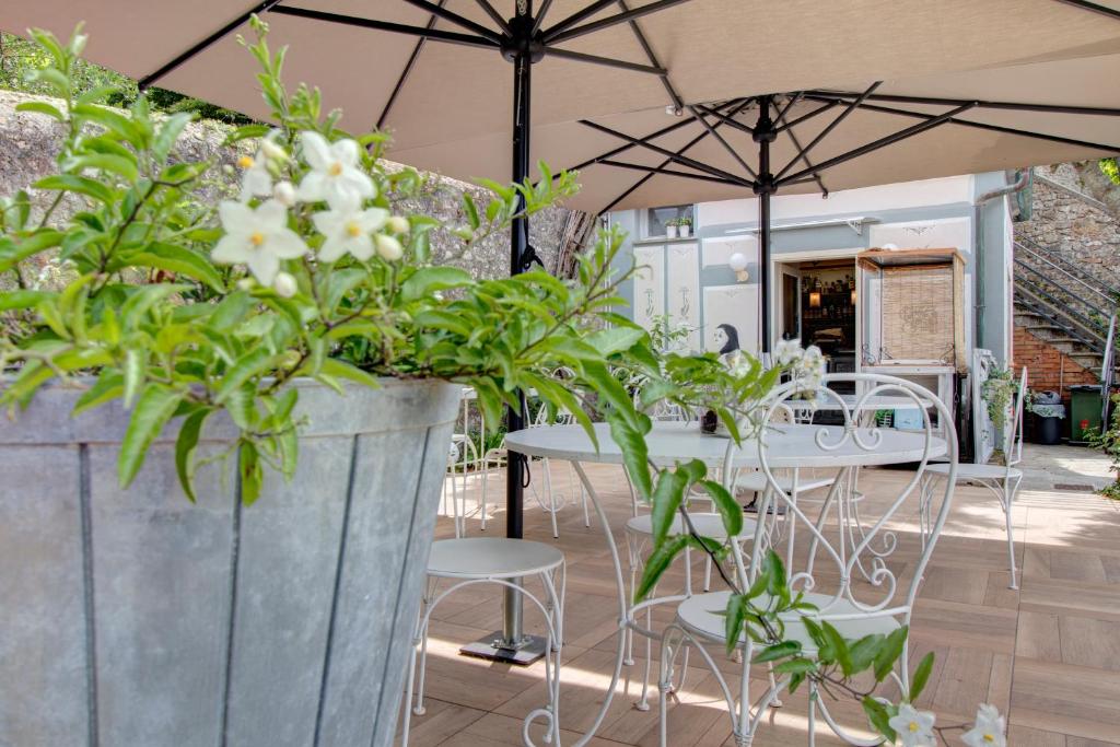 Zahrada ubytování Albergo Etruria