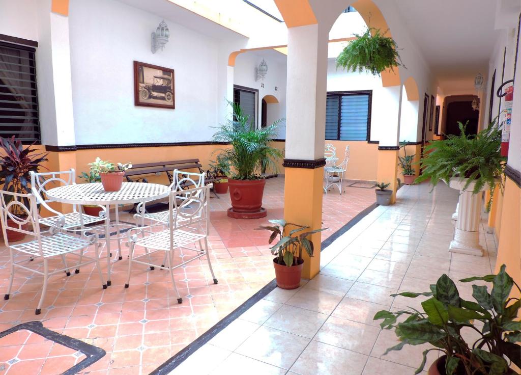 Posezení v ubytování Hotel Valladolid