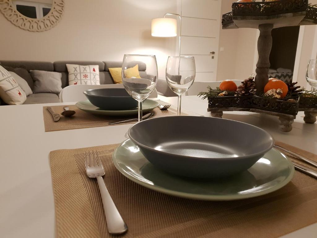 Część wypoczynkowa w obiekcie Apartament Widokowy - 5D Apartamenty