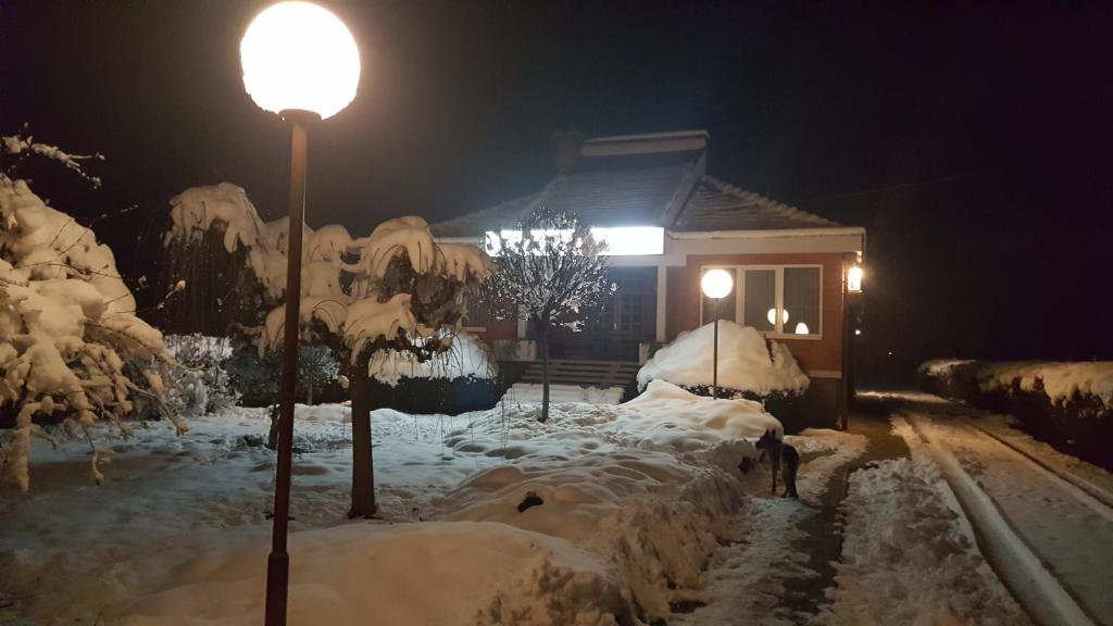 Vila LOLA v zimě