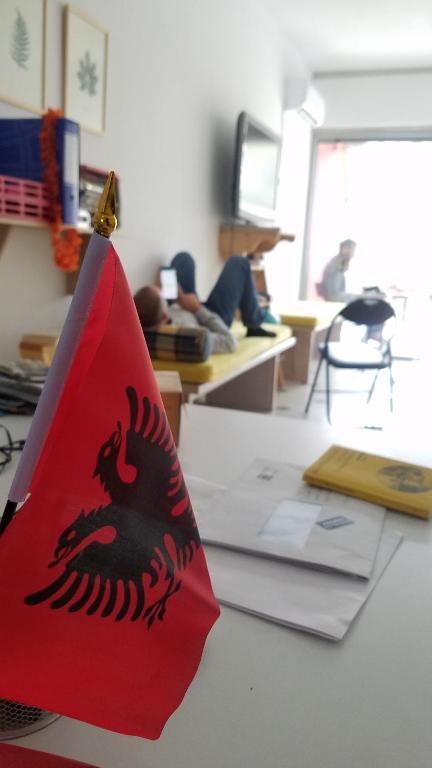 TV a/nebo společenská místnost v ubytování Hostel Hasta La Vista