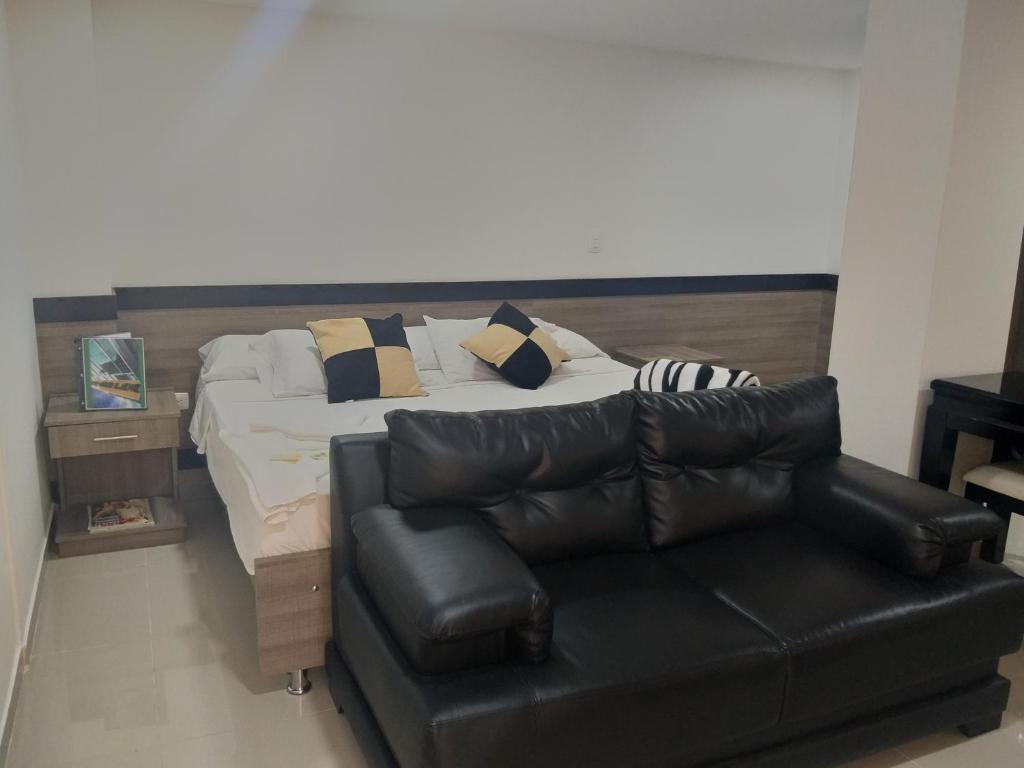 Posezení v ubytování Hotel Ibague Plaza