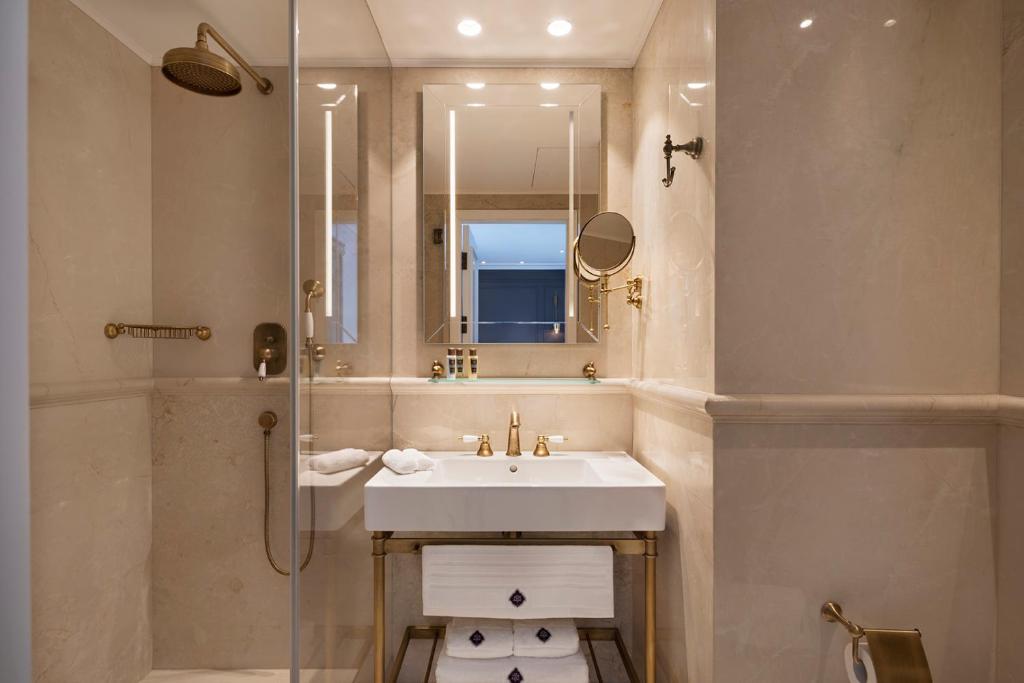 Koupelna v ubytování Hotel Jacob Samuel by Prima Hotels