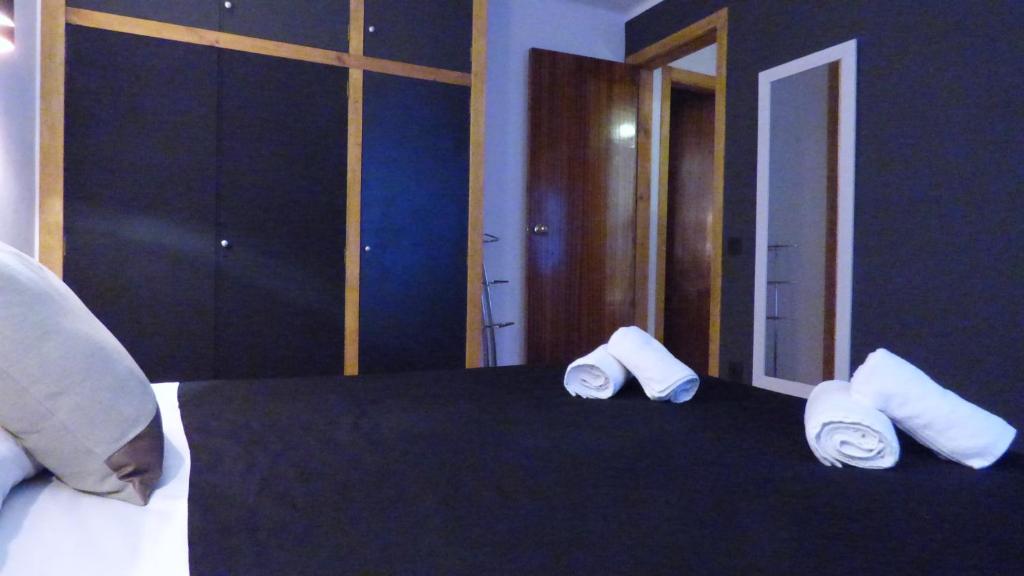 Postel nebo postele na pokoji v ubytování Parc Apartaments
