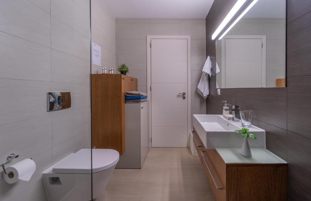 Koupelna v ubytování Abelia Luxurious Villas