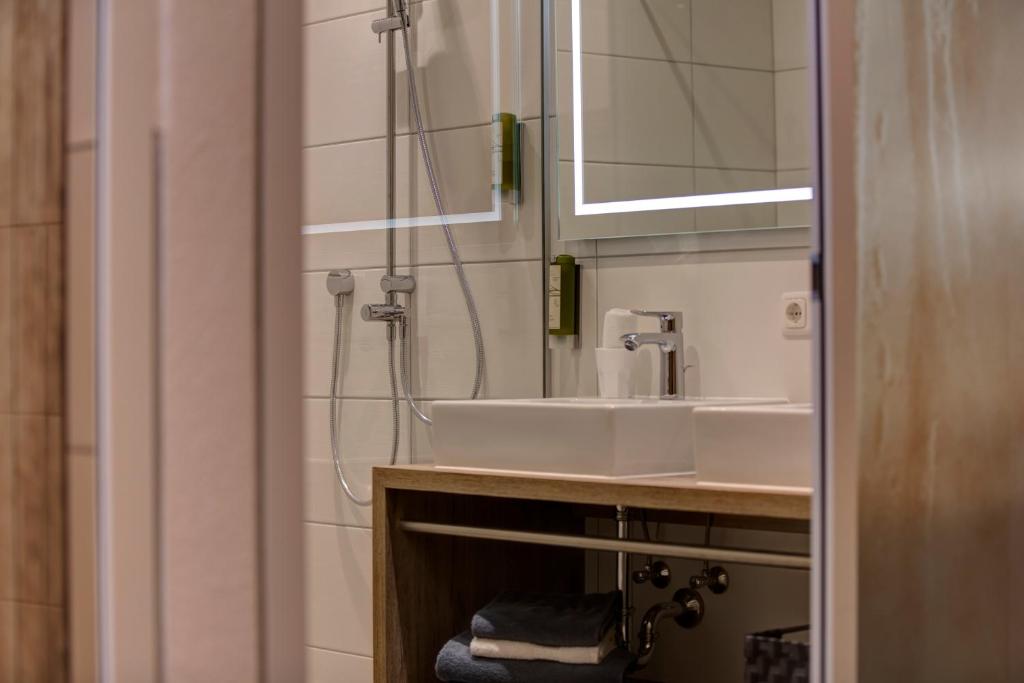 Kúpeľňa v ubytovaní Am Dorfplatz Suites - Adults only