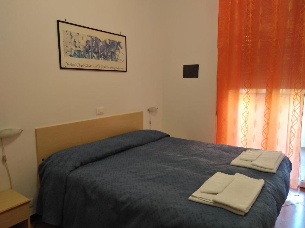 Łóżko lub łóżka w pokoju w obiekcie Hotel Suisse