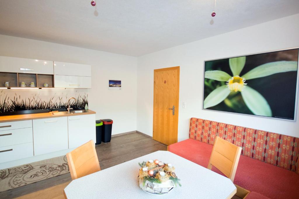 A kitchen or kitchenette at Ferienwohnung Plattner
