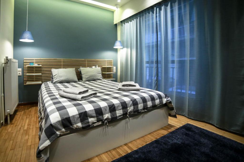 Postel nebo postele na pokoji v ubytování El Pacífico