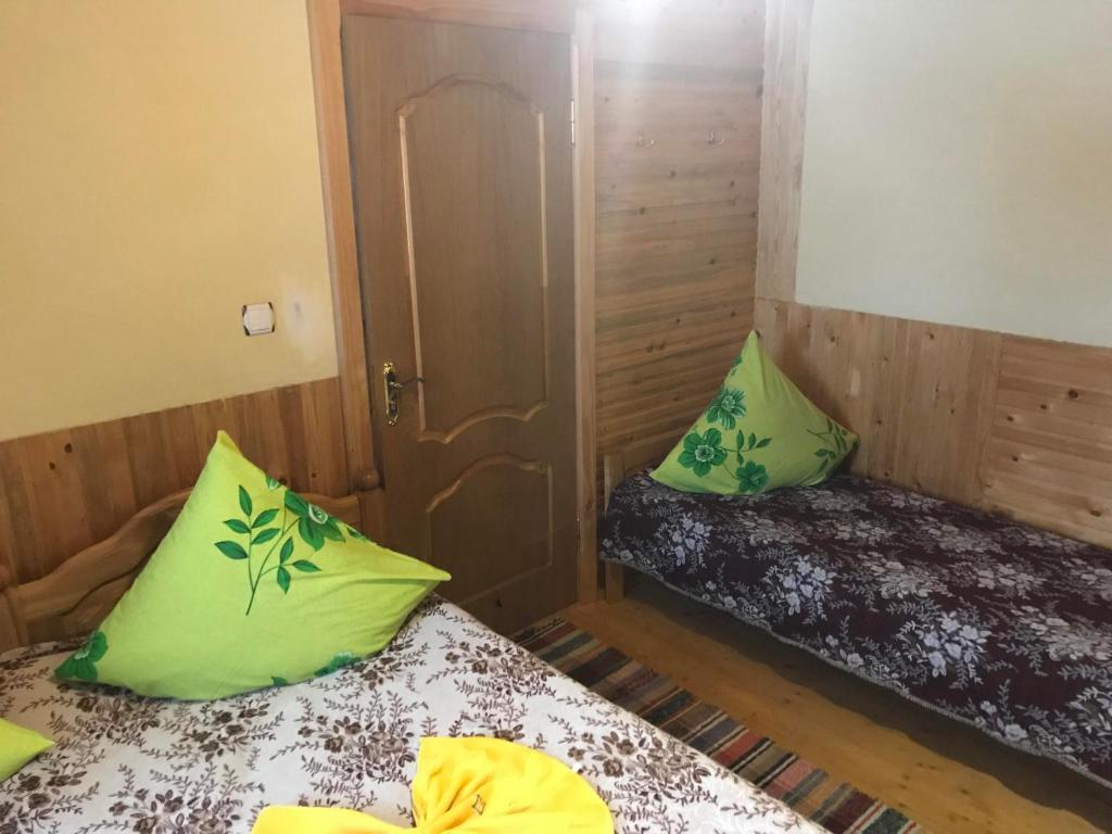 Postel nebo postele na pokoji v ubytování Shelest Vody