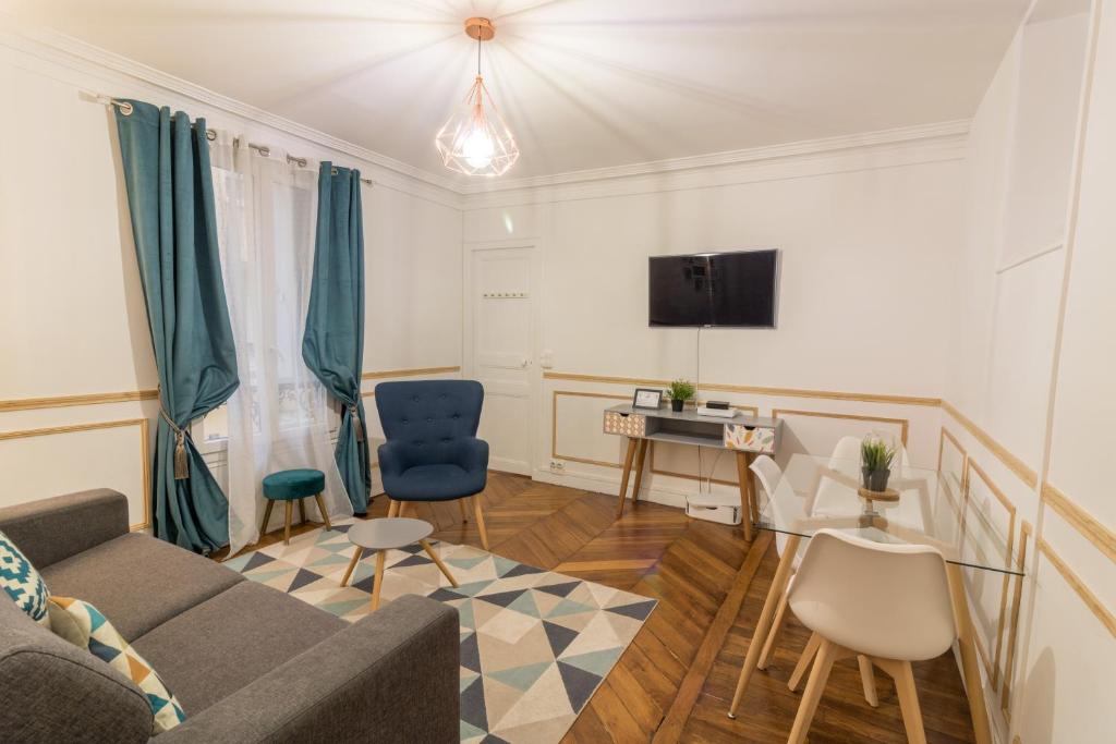 Гостиная зона в Private Apartments - Champs-Elysées