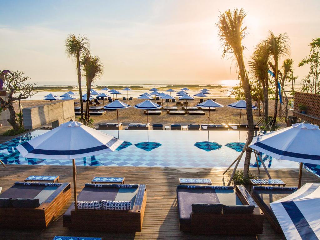 Bazén v ubytování Sofitel Bali Nusa Dua Beach Resort nebo v jeho okolí