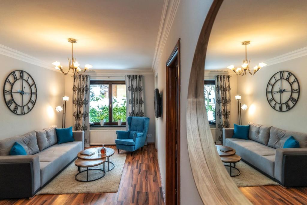 Posedenie v ubytovaní Apart4You Apartamenty Bulwary25