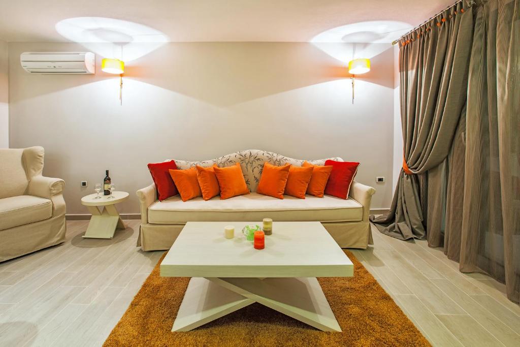 Area soggiorno di Core Hotel